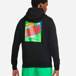 Nike Black Sweatshirt with Graphic Design